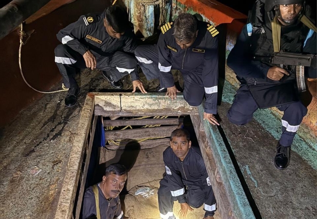 ICG seizes Indian fishing boat for 'smuggling' betel nuts from Bangladesh